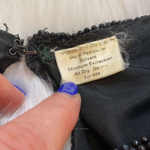 Stenay vintage silk floral sequined blouse, size M. - Picture 12 of 14